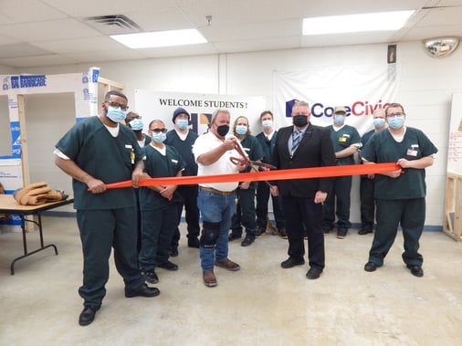 HBI Students Cut Ribbon to Celebrate New Program