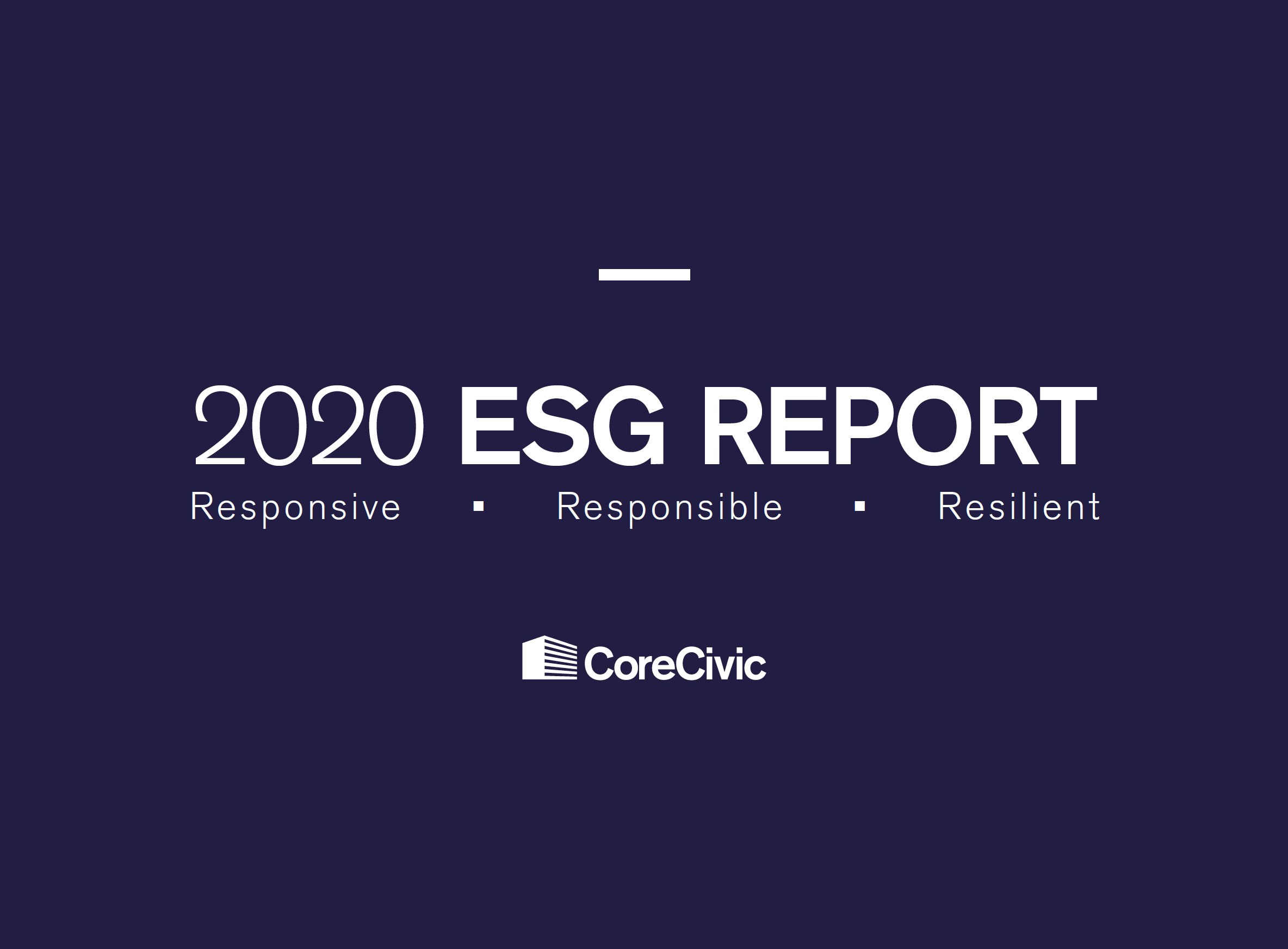Cover-2020 ESG Report